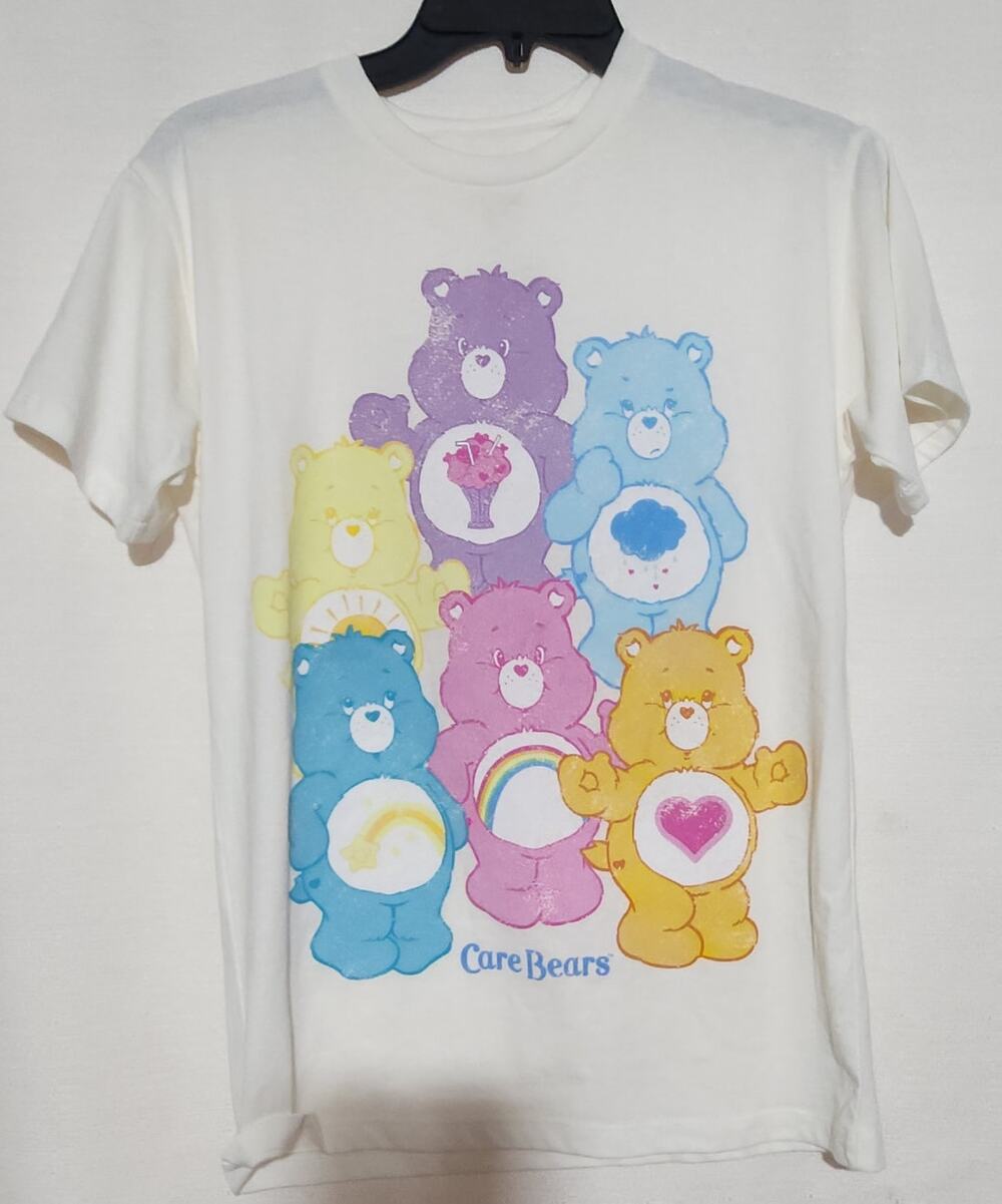 Care bears faded shirt woman small